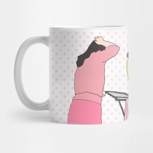 The girls hanging clothes Mug